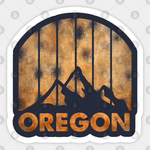 Oregon gold Sticker by Tekad Rasa